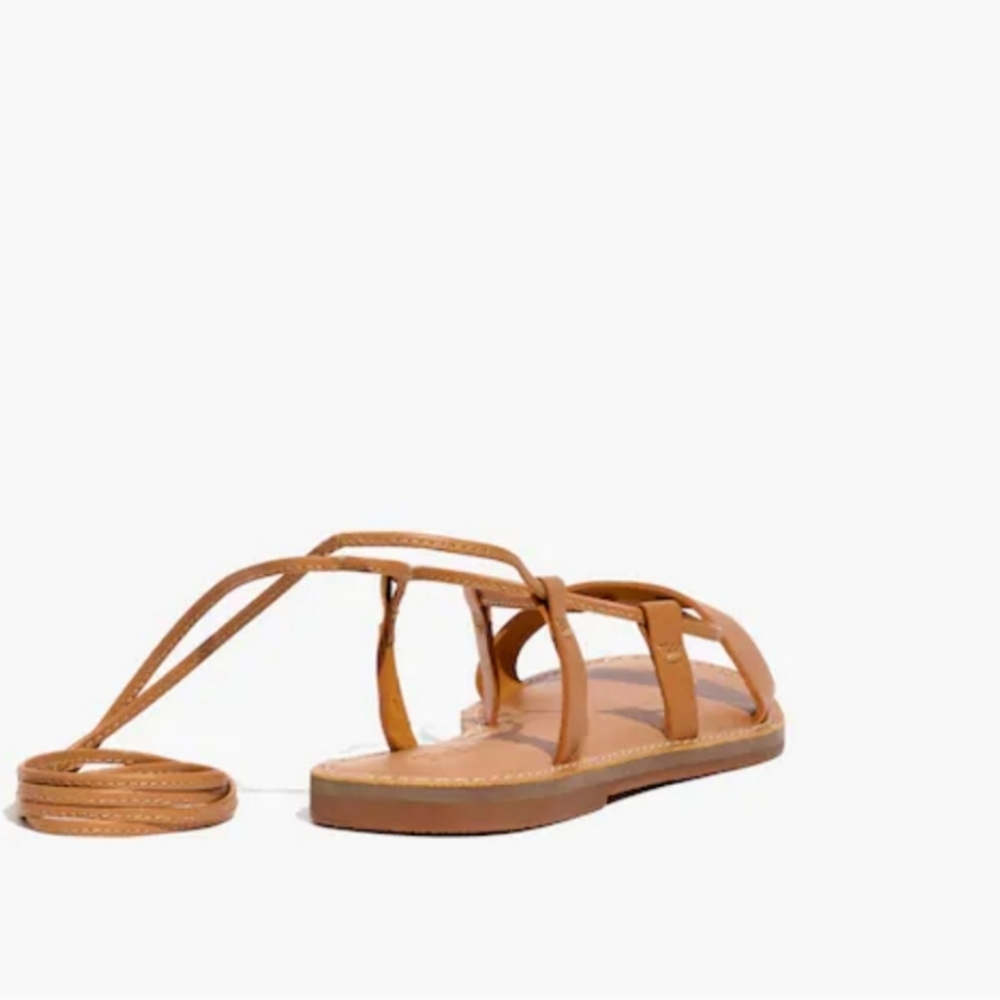 MADEWELL THE BOARD WALK LACE leather Sandals Size 9.5 - Picture 3 of 14